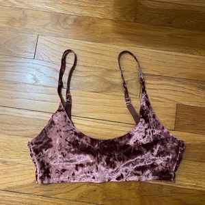 Velvet urban outfitters bra top size medium